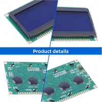 Module d'affichage graphique LCD COB 12864K bleu, 20 broches, 5V, écran matriciel 128x64 points avec contrôleur AIP31108