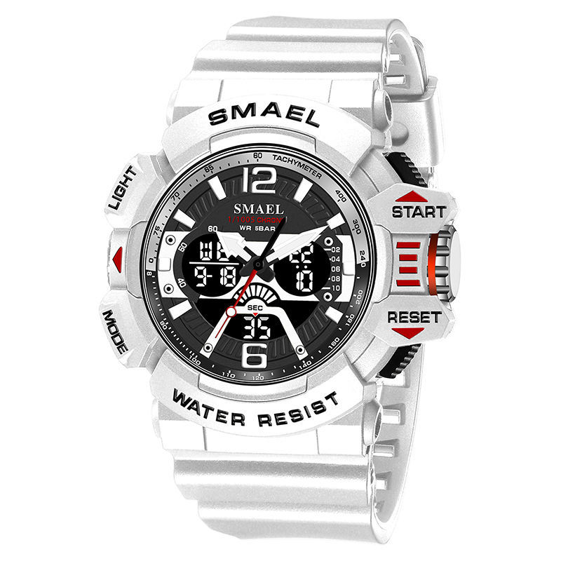 SMAEL 1921 Fashion Dual Time Clock