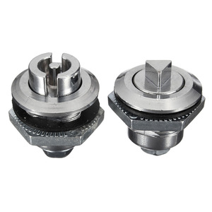 Cylindrical <b>Lock</b> Cylinder Metal Bright Chrome Plated For Distribution <b>Box</b> Mailbox <b>Lock</b> <b>With</b> Key And Tool 11671 1 11671 2 - Product Image 3