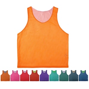Gilet de football réversible à double couche de sport réversible de qualité supérieure bavoirs d'entraînement pour enfants - Product Image 1