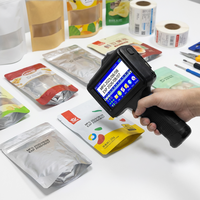Imprimante d'étiquettes portable semi-automatique intelligente 12,7 mm, nouvelle, garantie 1 an, alimentée par batterie