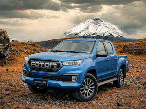 Truk Pikap FOTON TUNLAND Mesin Diesel Setir Kiri 4x4 dengan Kabin Ganda Dijual - Product Image 3