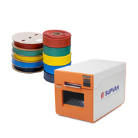Printer Shrink Sleeve Ultra Jernih untuk Pelabelan Kabel Listrik Industri dengan Pemotongan Otomatis dan Impor USB Excel