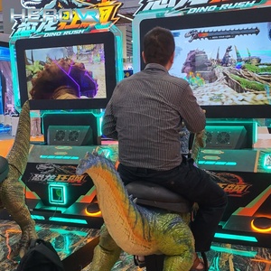 <span class=keywords><strong>Simulateur</strong></span> de mouvement HEROVR Dynamic Dinosaur VR Ride avec jeu de tir pour centre de divertissement intérieur - Product Image 3