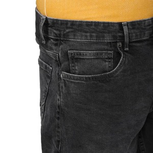 Service OEM - Shorts en jean décontractés pour hommes, mélange de coton, coupe droite, pantalon court d'été pour hommes, shorts en jean de couleur unie - Product Image 6