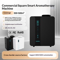 Diffuseur d'arômes intelligent pour hôtels et KTV, contrôlé par application, avec minuterie, machine à parfum biphasée, activation tactile et protection contre l'ébullition à sec