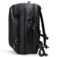 Mochila Duradera para Portátil de Negocios, Diseño Simple con Cierre Oxford, Impermeable, Autocompresible, Puerto de Carga USB, Tamaño Estándar para Viajes