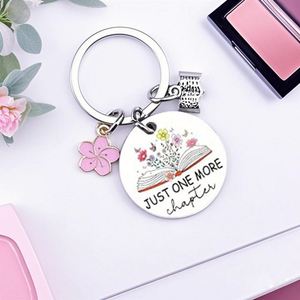 Cute Funny Metal Book Keychain Enamel Key Chains Women Men Readers Book Lovers Gifts Pendant Friendship Keyring Bookish Keychain - Product Image 4