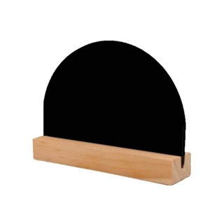 Pizarra de madera de 10x7,5 cm de doble cara para restaurante, bar, decoración del hogar, tablero de mensajes - Product Image 2