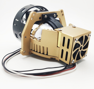 Accesorios para coche lente de proyector <span class=keywords><strong>LED</strong></span> BI de 3 pulgadas doble emisión 150W 14000LM 6500K con ventilador de rodamiento de bolas para faro Peugeot <span class=keywords><strong>207</strong></span> - Product Image 4