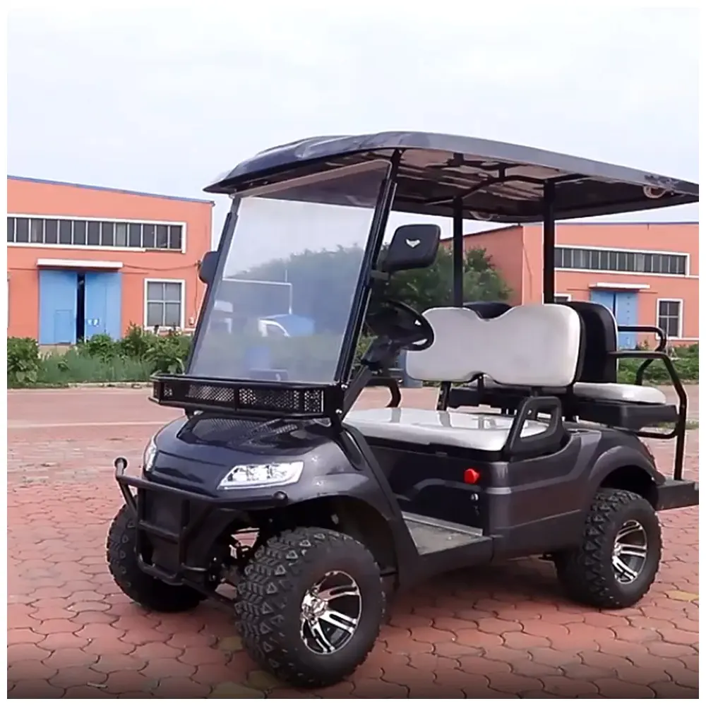 2022 china fábrica feito camo 4 rápido ev golfcart bateria 48v elétrico x9 siga-golf cart