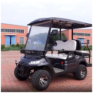 2022 중국 공장 만든 카모 4 빠른 EV Golfcart 배터리 48V 전기 X9 골프 카트 - Product Image 1