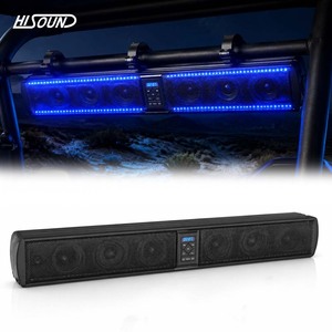 Barra de Sonido UTV BT Premium de 34 Pulgadas, IP65, Resistente al Agua, <span class=keywords><strong>Altavoces</strong></span> de Graves Profundos para ATV, UTV, SxS, Carrito de Golf, Sistema Estéreo Todoterreno de 12 V - Product Image 4