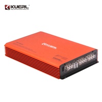 Amplificateur de voiture Kuer Factory en gros, nouveau modèle, 12V, 4*60 Watts, 4 canaux, amplificateur stéréo de voiture pleine gamme