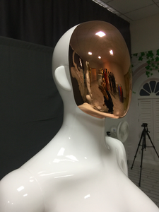 ชุดชั้นในเต้านมใหญ่สีโรสโกลด์เซ็กซี่สีขาวโครเมี่ยมหุ่นหุ่นผู้หญิงราคาถูก - Product Image 2