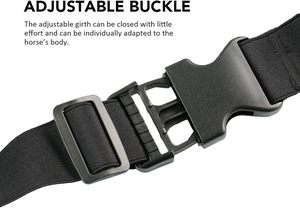ฮู้ดคลุมไหล่สำหรับม้าแบบยืดได้ ไม่มีช่องสำหรับหู กระชับพอดีตัว - Product Image 3