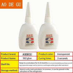 502 Two Supermarket Monopoly Instant <strong>Strong</strong> Acrylic <strong>Glue</strong> 25g Per Carton Three Seconds Dry 502 <strong>Glue</strong> - Product Image 5