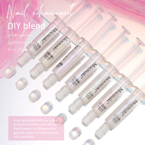 Poudre Magique <span class=keywords><strong>Effet</strong></span> Miroir Chrome Liquide en Seringue à Marque Blanche avec <span class=keywords><strong>Effet</strong></span> Aurore DIY pour Salon de Manucure - Product Image 4