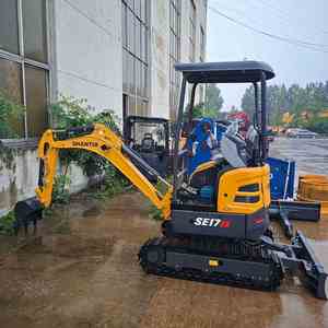 Mini-excavatrice neuve SE17SR de 1,7 tonne à bras oscillant zéro et châssis rétractable - Product Image 1