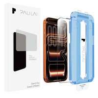 Protection d'écran en verre trempé HD transparent 2.5D 0.33mm résistant aux chocs, kit facile pour iPhone 18 17 16 15 14 13 12 11 X Pro Max