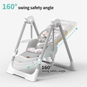 Chaise haute pliable de haute qualité pour bébé de 0 à 3 ans Chaise de salle à manger de luxe <span class=keywords><strong>confortable</strong></span> <span class=keywords><strong>avec</strong></span> hauteur de siège réglable - Product Image 2