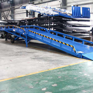 Rampe de chargement de 8 tonnes, niveleur de conteneurs pour terminal, plateforme élévatrice pour camions, rampe de chargement pour chariots élévateurs, <span class=keywords><strong>pont</strong></span> d'accès <span class=keywords><strong>mobile</strong></span> - Product Image 4