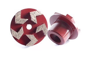Dischi Diamantati Industriali da 3 Pollici, Spessore 5-10mm, Segmenti a Freccia, Utensili per Levigatura Diamantata, Resistenti Dischi Abrasivi per Pavimenti in Calcestruzzo - Product Image 3