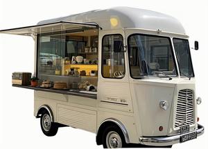Citroen Retro Mobile Coffee <span class=keywords><strong>Van</strong></span> <span class=keywords><strong>Équipement</strong></span> de cuisine complet pour les événements Restauration pour les collations Restauration Matériau en aluminium durable - Product Image 5