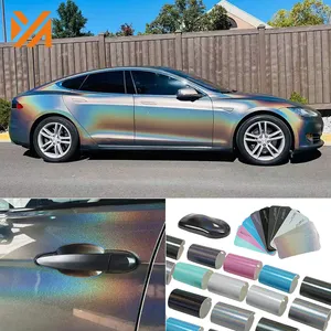 Good Quality 1.52x18 Yard Pvc Material 160gsm Silicone Coated Car Wrap Vinyl Film