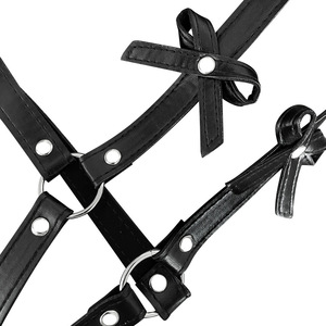 Calças de Couro Sensuais para Adultos com Algemas e Design de Cintura em PU para Casais, Brinquedos Alternativos para Flertes - Product Image 2