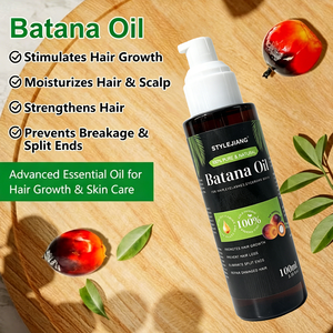 Aceite <span class=keywords><strong>de</strong></span> Batana Natural <span class=keywords><strong>de</strong></span> 100 ml <span class=keywords><strong>de</strong></span> Marca Privada, Suero para el Crecimiento del Cabello, Extracto <span class=keywords><strong>de</strong></span> Plantas, Aceite Esencial para el Cuidado del Cabello con Puntas Abiertas, OEM - Product Image 6