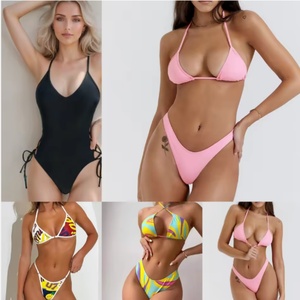 Trajes de Baño Estampados por Ambos Lados, Trajes de Baño para Bebés, Bikinis, Tangas, y Bikinis Sexys para Mujer - Product Image 1