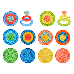 En gros Personnalisé Push <span class=keywords><strong>Pop</strong></span> Bulle Sensory Popper it Silicone Anti-Stress Adulte Fidget Jouets Enfants <span class=keywords><strong>Pop</strong></span> Jouet - Product Image 4