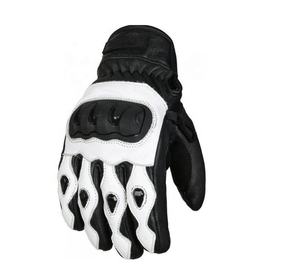 ถุงมือแข่งรถหนังแท้5นิ้วสำหรับทุกเพศถุงมือมอเตอร์ไซค์กันลมกันน้ำหน้าจอสัมผัสได้ปรับแต่งได้ - Product Image 5