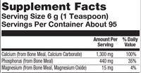Poudre de Farine d'Os OEM/ODM Riche en Calcium, Phosphore, Magnésium pour l'Amélioration des Os, des Dents, des Nerfs et du Système Musculaire