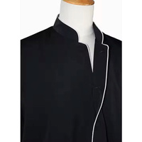 Vente en gros, robe de cérémonie classique à poche, tunique de clergé avec croix