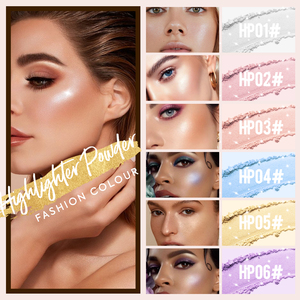 Body Glitter Highlighter Powder Maquillaje por mayor Private Label Custom 6 Color polvo de hadas Maquillaje suelto Highlighter - Product Image 3