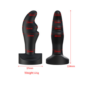 Weicher Silikon-Elektroschock-Analplug Analkugeln BDSM-Stimulation Masturbations-Sexspielzeug für Männer und Frauen - Product Image 6