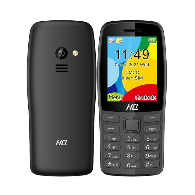 Factory Original OEM HQ210 Economically Priced Mini GSM Mobile Phone with OLED Display 2.4" Screen Dual SIM Card Bar Design