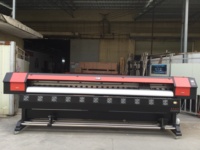 Impresora digital de gran formato, máquina de impresión de pegatinas de vinilo de 3,2 metros y 10 pies, eco solvente, 3,2 m