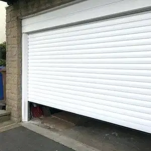 Extension électrique verticale, Double couche, 5 pièces, couleur blanche, belle apparence, rouleau en aluminium, porte de Garage