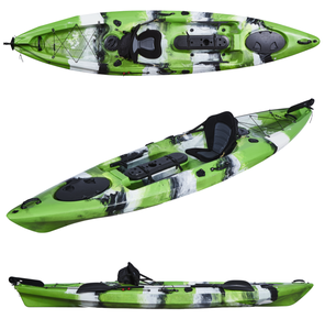 Kayak de pêche en mer LSF personnalisé de 13 pieds <span class=keywords><strong>pour</strong></span> une personne, à assise sur le dessus, en LLDPE, <span class=keywords><strong>pour</strong></span> la navigation et le surf - Product Image 3