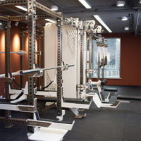 Rak Squat Smith Machine Multi-Fungsi INPEK dari Logam untuk Penggunaan Komersial