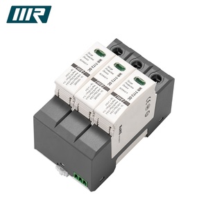 Wrdz WR-T1T2-DC 3P nhà sản xuất PV quang điện Surge arresters loại 1 2 SPD cho năng lượng mặt trời bảng điều khiển - Product Image 3