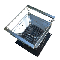 Barbecue pliable d'extérieur, poêle de camping à 3 niveaux, chauffage au charbon de bois réglable en hauteur