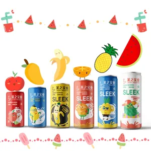 Beverage Manufacturer Pineapple Flavor Nature Fruit Juice In 330ml Aluminum Can