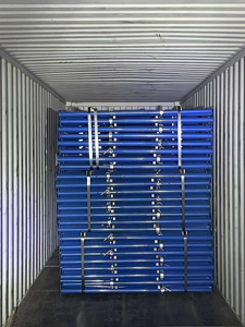 Étais en acier pour la construction, supports de tuyaux en acier de type européen, étais multiprop pour le soutènement de dalles en acier - Product Image 3