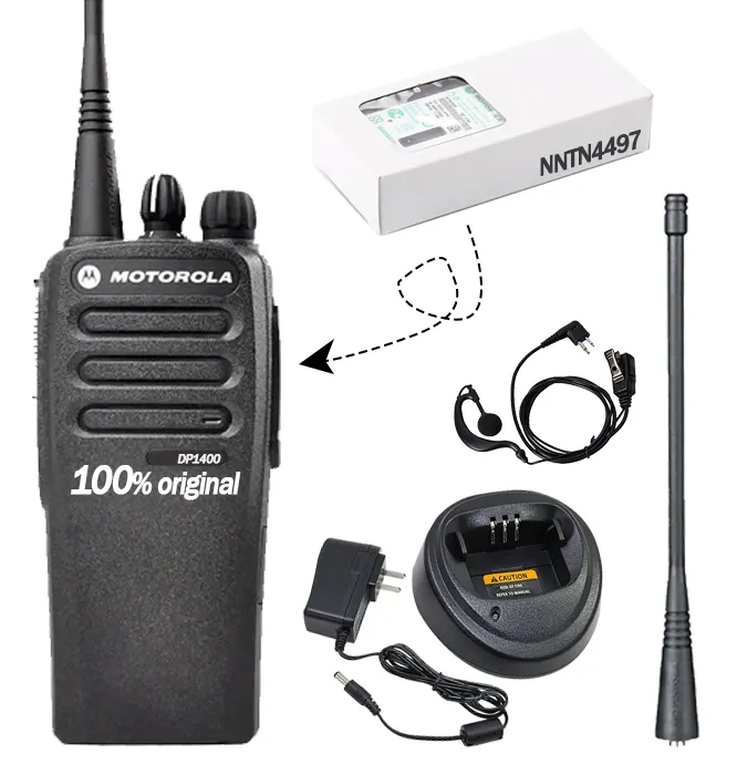 רדיו מוטורולה מכשיר קשר דיגיטלי vhf uhf dp1400 dep 450 cp200d xir p3688 dmr מכשיר קשר דו כיווני עמיד למים רדיו נייד