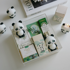 Cute Panda Shaped Scented <b>Candles</b> Black White Animal Soy Wax <b>Candles</b> for Birthday Party Home Decor Gifts - Product Image 3