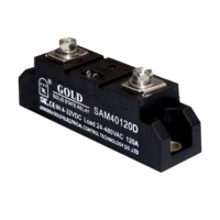 Relais à semi-conducteurs monophasé 120A de qualité industrielle neuf, SAM40120D, contrôlé en courant continu, courant alternatif CH100 LS110